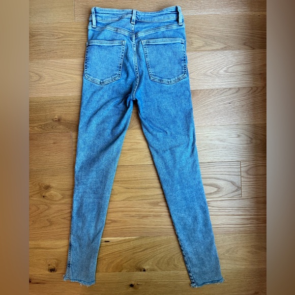 Free People Light Skinny Jeans size 25 - Picture 3 of 4